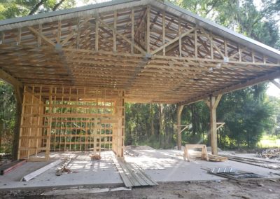Custom 40ft Barn | Additions | Residential Gallery | McDonough Construction | Lakeland, FL